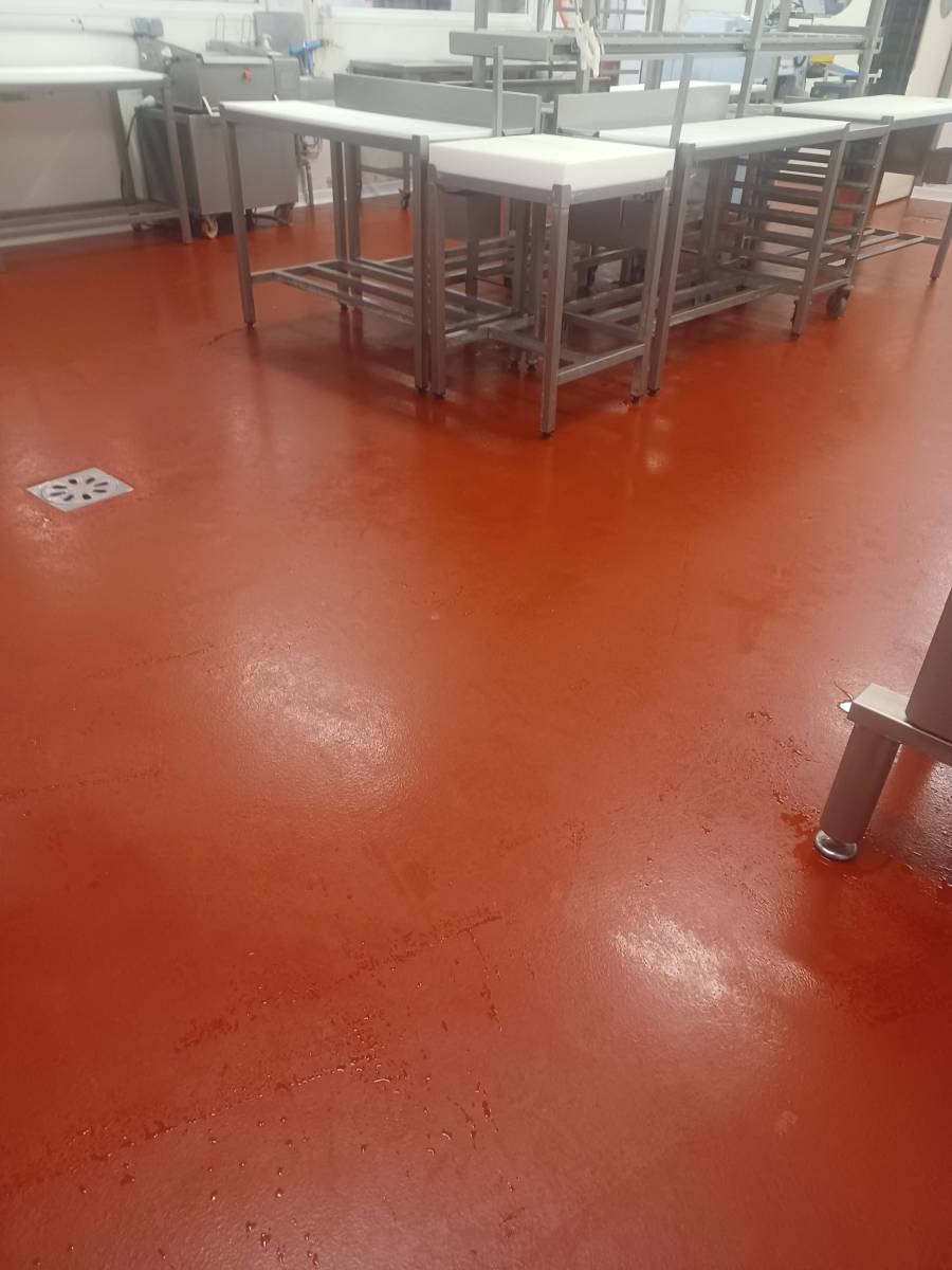 Pose de sols en résine pour hôpital Lyon 69 Rhône