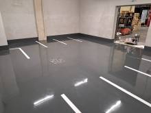Notre zone d'activité pour ce service Rénovation de sol en résine polyuréthane pour parking souterrain à